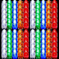Pikkukuva 1 / 5: 100 kpl LED-sormusvalot Kirkkaat Sormi Rave-valot Sormus Glow-tikut Pienet Sormi Laser Juhlavalot Sormukset