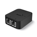 Miniatyrbilde 1 av 5: Nettverksvifte 2 porter Hurtigvifte Strømfritt Høy ytelse Høyhastighets LAN-vifte 1000 Mbps 2 i 1 ut/1 i 2 ut Smart RJ45 Intern Ekstern