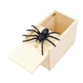 Pikkukuva 1 / 5: Hauska Trick Spider Pelottelulaatikko Puinen Piilolaatikko Laadukas Kepponen Puinen Pelottelulaatikko Hauska Peli Kepponen Temppu