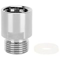 Miniatyrbillede 1 af 5: CO2 Adapter Konverter, CO2 Cylinder Adapter Hun-Gevinde TR21-4 Til Han-Gevinde CGA320 Til Sodavandsstrøm