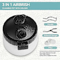 Pikkukuva 2 / 5: Airbrush 13-osainen puhdistussarja - Airbrush-puhdistusastia lasipuhdistus pidikkeellä, miniharja xi 12