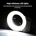 Pikkukuva 5 / 5: LED-pyöreä valo mikroskooppilamppuun, säädettävä kirkkaus 12