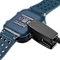 Miniatyrbilde 4 av 5: 2-pakning for Garmin Approach S20/g10 Forerunner 235/35/64/230/630/645/645 Music/735xt/vivomove Hr/lily Smart Watch erstatningslader ladeklemme Syn