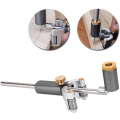 Miniatyrbilde 5 av 5: Dobbeltbruk Lineær Bue Tømmerarbeid, Hjul Markering Gauge Tømmerarbeid Verktøysett, DIY Dobbeltbruk Multifunksjonell Tegning Markering
