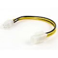 Miniatyrbillede 3 af 5: 1 STK 20 cm 4-Pin Power ATX 4 Pin Han til Hun PC CPU Strømforsyningsforlængerkabel 4-Pin Konnektor Adapter til Bundkort