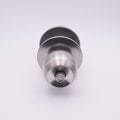 Miniatyrbilde 4 av 4: Kulehåndtak i rustfritt stål for dør med nøkkelhull, lås for soverom og bad (senteravstand 60 mm)