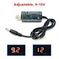 Pikkukuva 5 / 5: Usb Dc5v - 12v 9v virtajohto Usb - Dc-liitinsovitinjohto Usb-tehostusvirtajohto
