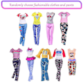 Miniatyrbild 2 av 2: 32-pack Barbie dockkläder Toppar Byxor Klänningar Skor Mode Festtillbehör Set Barn Flickor Leksakspresenter