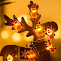 Miniatyrbild 5 av 5: Jultomte 2m 20led ljusslinga Hem juldekoration Julgran prydnader 2022 Navidad Barn presenter Nyår 2023