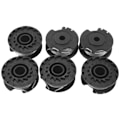 Miniatyrbillede 1 af 5: 6-pak F016800569 Trimmerspole og -line til Bosch EasyGrassCut 23, 26, 18, 18-230, 18-260, 1
