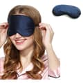 Sovmask i siden 2-pack Mörkblå