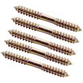 Miniatyrbillede 2 af 5: M8 x 70mm Dobbelt Endet Træ-til-Træ Møbel Fastgørelsesskruer 5 stk