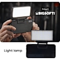 Pikkukuva 2 / 5: Mini-videon LED-valo, kannettava täyttövalo, Vlog-videon täyttövalo, matkakuvaus