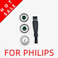 Miniatyrbild 1 av 2: 3 x Rakapparatshuvud/Blad/Skär för Philips Norelco HQ7380 HQ7360 HQ7390 HQ7110 HQ7120 HQ7140 PT710 PT715 PT725 PT720 HQ600 Rakapparat