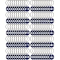 Miniatyrbillede 2 af 5: Anjetan nummererede tags, 100 stk. nummer 001-100 stempling nummer tags etiketter til klassificering, runde metal nummererede markering identifikation