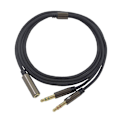Miniatyrbilde 1 av 5: 2 i 1 Gaming Headset Lyd- Forleng Ledning Universell Kompatibel Plugg for -hyperX