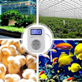 Miniatyrbilde 3 av 5: 220V Temperaturregulatorplugg med sensor, Digital termostatplugg, Sokkeltermostatbryter for drivhus EU-plugg
