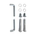 Miniatyrbillede 4 af 5: Sorte bagagehjul, 2 hjul, 75 mm x 24 mm x 8 mm/2,95 tommer x 0,94 tommer x 0,31 tommer