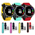 Miniatyrbillede 3 af 5: Udskiftning af silikoneurrem til Gar-min Forerunner 220 735 Approach S20 S5 S6 Black-White