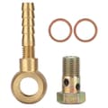 Turbolader Vandkøling Banjo Fitting Bolt Sæt M14x1.5 til 3/8in Slange Studs Adapter Kit