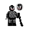 Miniatyrbild 4 av 5: 8-pack Superhjälte-Minifigur Byggklossar Set, Venom Spiderman Mini Actionfigurer Leksaker Fans Presenter För 3 År + Barn Pojkar Flickor