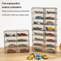 Miniatyrbild 5 av 5: 1:64 För Hot Wheels Display Box Bilmodell Leksaksskåp För Hotwheels Bilar Diecast Förvaring Akryl Dammtät Display Box B