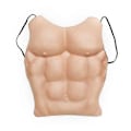 Miniatyrbilde 1 av 5: Falsk brystmuskelmage Six Pack Abs Party Klær Fit Rollespill Morsom Gave