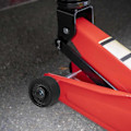 Miniatyrbillede 4 af 4: 2 stk. Jack Hjul Universal Hydraulisk Donkraft Forhjuls Udskiftningslejehjul Trailer Gulvdonkrafte Hjul for Sikring af Stabilitet og Fleksibilitet (Passer