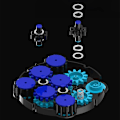 Miniatyrbild 3 av 5: Magnetisk Positionering Magisk Klockkub Professionell Intelligens Växel Leksaker 12