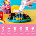 Miniatyrbillede 4 af 5: Pla 3D Filament, 1,75 mm 3D Refill, 5M 3D Filament 20 Farver Hver, Egnet til Børn og Voksne, 3D Pen Tilbehørsfilament til 3D Printer Pen