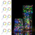 10-pack 1m Mini LED Ljusslingor Batteridrivna Flerfärgade
