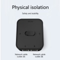Miniatyrbilde 5 av 5: Nettverksvifte 2 porter Hurtigvifte Strømfritt Høy ytelse Høyhastighets LAN-vifte 1000 Mbps 2 i 1 ut/1 i 2 ut Smart RJ45 Intern Ekstern