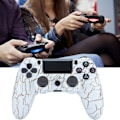 Miniatyrbillede 4 af 4: Dotpet Ps4 Controller, Trådløs Controller Kompatibel Med Ps4/ps4 Pro/ps4 Slim/pc Med Touch Panel/lydfunktion/6-axies Sensor/dobbelt Vibration,600ma