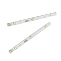 Miniatyrbild 3 av 4: 2x LED-list för Rongsheng Hisense Logik kylskåp frysar Mddz-162a 1629348