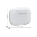 Pikkukuva 1 / 5: Airpod Pro -korvainten langattoman latauksen kotelo, 660 mAh latauskotelo, tukee langatonta latausta
