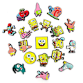Pikkukuva 4 / 5: 20 kpl/setti SpongeBob SquarePants -sarjan hahmojen kenkäkoristeet Crocs-sandaaleille, koristeluun, tarvikkeisiin, lahjoihin