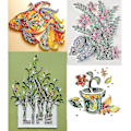 Pikkukuva 5 / 5: 1030 arkin origami-tähtipaperipaketti DIY-paperi - 27 väriä DIY-töihin ja koristeluun