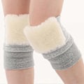 Miniatyrbild 1 av 5: Fleece Knäskydd | Justerbara Kashmir Knäskydd - Lammull Knäskydd Knäskydd Muskelledsvård Knästöd Andningsbart Mjukt Knäskydd M