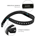 Miniatyrbillede 3 af 5: 3 stk. Kompatibel med Fitbit Flex 2-remme, udskiftnings-Flex 2-sportstilbehør, armbåndsremme, blødt silikonebånd, spænde, stor