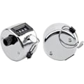 Miniatyrbild 3 av 5: 6-pack Handräknare 4-siffrig Varvräknare Klickare Handhållen Mekanisk Nummerräknare med Metallfingerring Silver