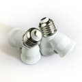 E27 2-i-1 Sockelomvandlare 2-adapterbas för LED-, glöd- och CFL-lampor [Energiklass A+]