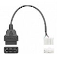 Miniatyrbild 1 av 4: (Ny) För Tesla Model X / S 2012-2015 OBDII till 12-pin OBD Adapterkabel