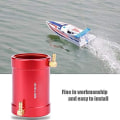 Miniatyrbilde 3 av 5: Ritoeasysports Rc Båt Motor Kjølejakke 40mm-68mm Motor Vannkjølejakke For Fjernkontroll Båt Skip