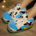 Miniatyrbillede 2 af 2: Sneaker-Tøfler Unisex One-size Sneaker-Tøfler Jordan Style 7 - jxlgv