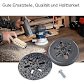 Miniatyrbillede 5 af 5: Slibeskive kompatibel med Bos-ch Gex 150 AC, PEX 15 AE, GEX 150 turbine orbital sander (diameter 150 mm, med skrue)