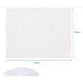Miniatyrbilde 3 av 5: 4-pakning myggnett vindu netting hvitt myggnetting med 4 ruller med tape myggnetting.