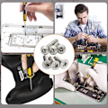 Miniatyrbilde 5 av 5: Profesjonelle Presisjons Magnetiske Torx/Stjerne/Tx Skrutrekkere, sett/kit med 6 stk, T3 T4 T5 T6 T8 T10