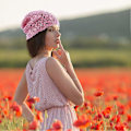 Miniatyrbilde 3 av 5: Heklet bomullshette for kvinner, håndlaget strikket blomstrete slouchy beanie-lue med utskjæringer