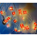 Miniatyrbild 1 av 5: Jultomte 2m 20led ljusslinga Hem juldekoration Julgran prydnader 2022 Navidad Barn presenter Nyår 2023