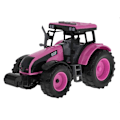 Miniatyrbillede 2 af 5: Interaktiv lyserød traktor med lyd og LED-lys til børn